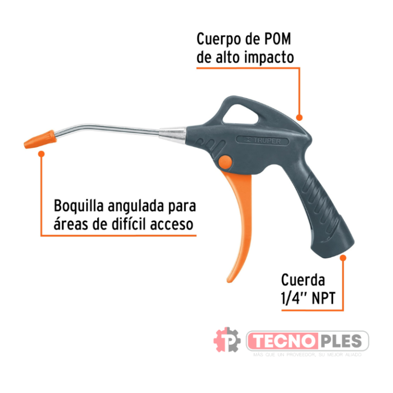 Pistola Pl Stica Para Sopletear Truper Tecnoples Sas