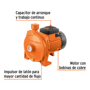 Embobinado en cobre bomba centrifuga Truper Expert BOAC-3/4