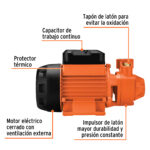 Embobinado en cobre bomba periferica Truper Expert BOAP-1