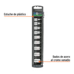 Sistema Truper-Drive de puntas convexas en copas Torx