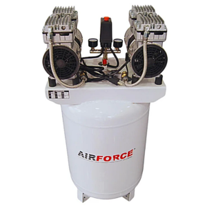 Compresor de aire vertical libre de aceite 274L/min 2HP 70L 8 BAR 110V, Air Force JN7502